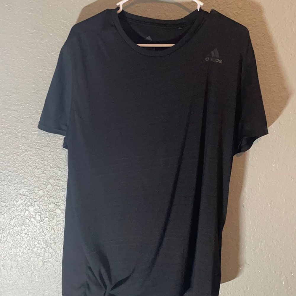 Black Adidas Dri-fit t-shirt.